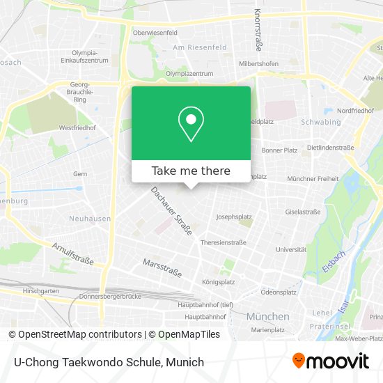 U-Chong Taekwondo Schule map