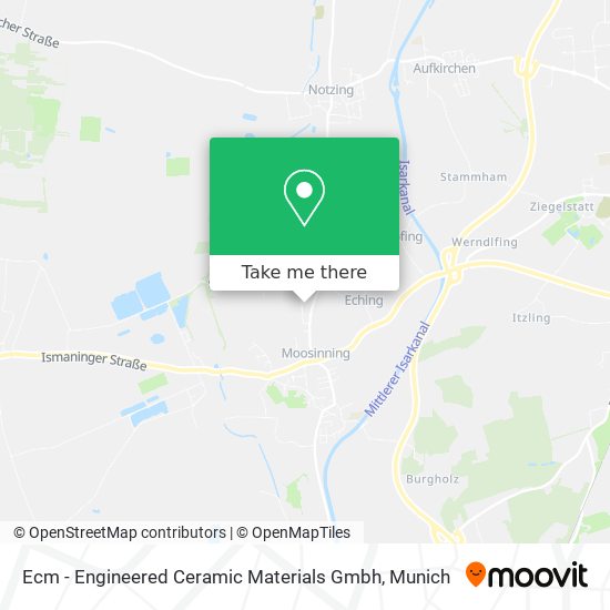 Ecm - Engineered Ceramic Materials Gmbh map