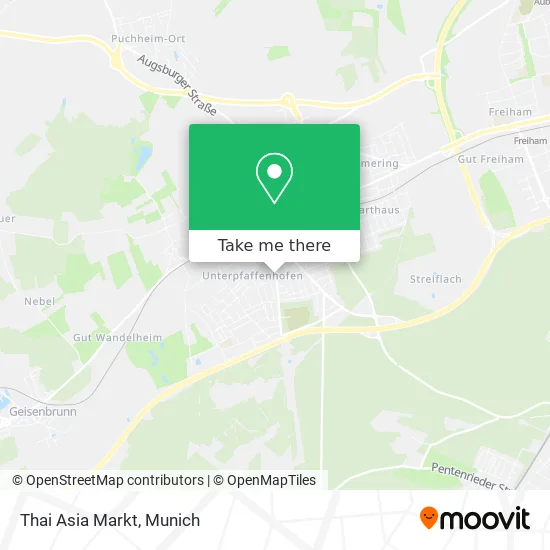 Карта Thai Asia Markt