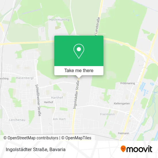 Карта Ingolstädter Straße