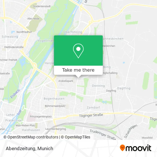 Карта Abendzeitung