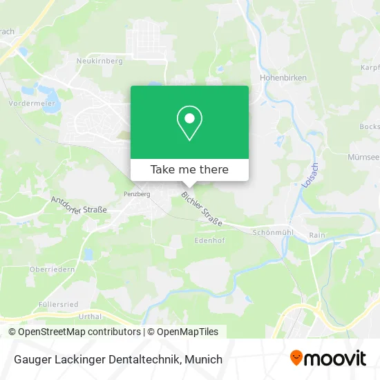Карта Gauger Lackinger Dentaltechnik