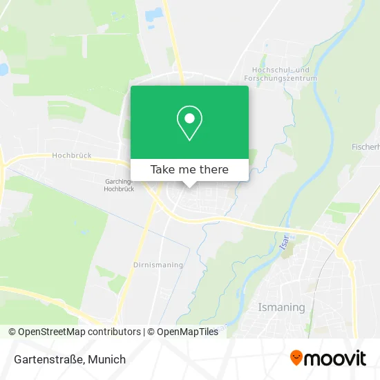 Карта Gartenstraße