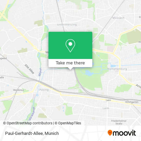 Карта Paul-Gerhardt-Allee