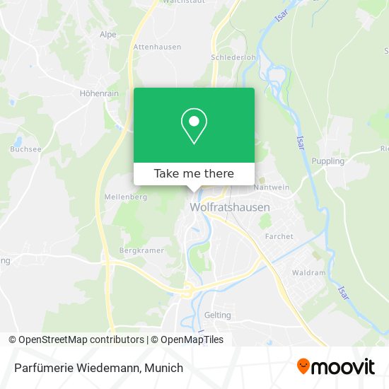 Parfümerie Wiedemann map