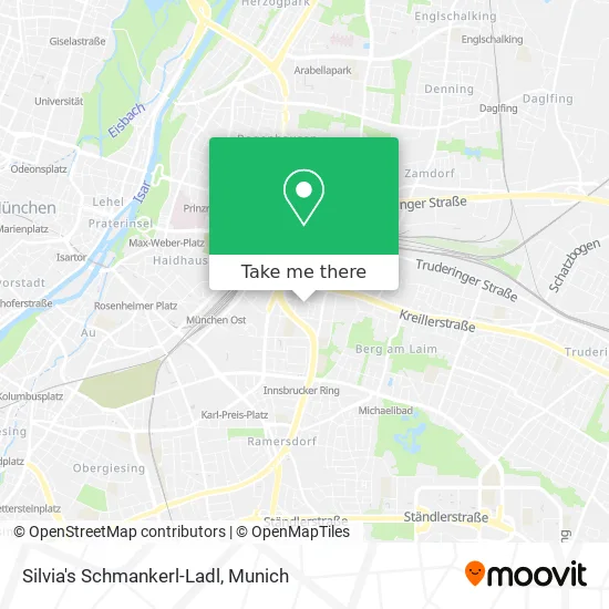 Карта Silvia's Schmankerl-Ladl