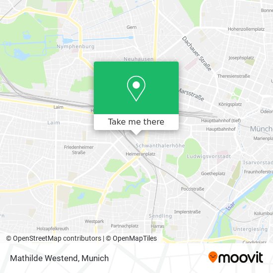 Карта Mathilde Westend