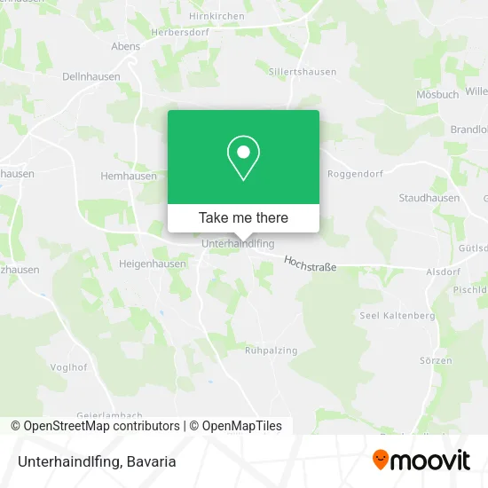 Карта Unterhaindlfing