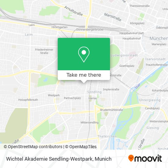 Wichtel Akademie Sendling-Westpark map