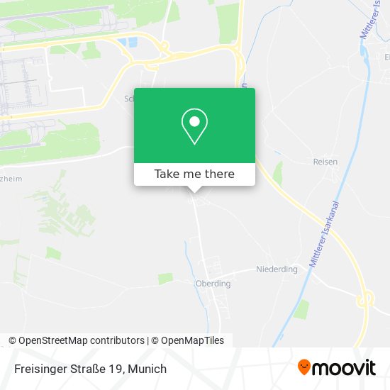Freisinger Straße 19 map