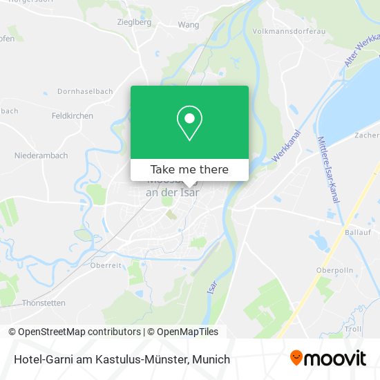 Hotel-Garni am Kastulus-Münster map