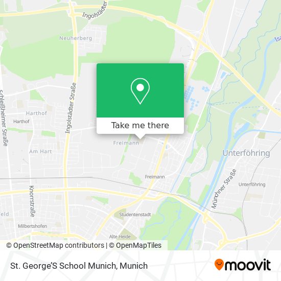 St. George’S School Munich map