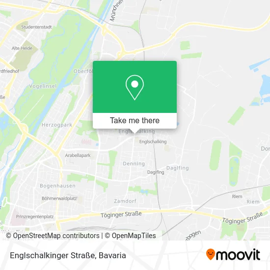 Карта Englschalkinger Straße
