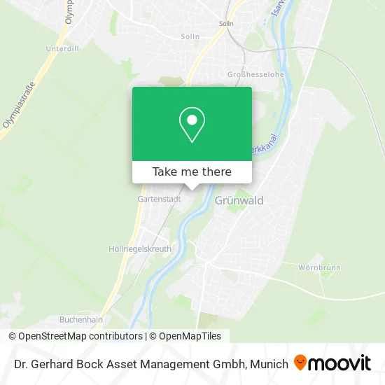 Карта Dr. Gerhard Bock Asset Management Gmbh