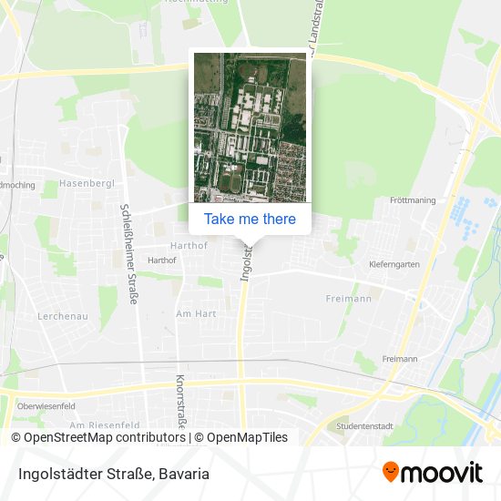 Ingolstädter Straße map