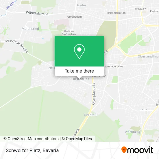 Карта Schweizer Platz