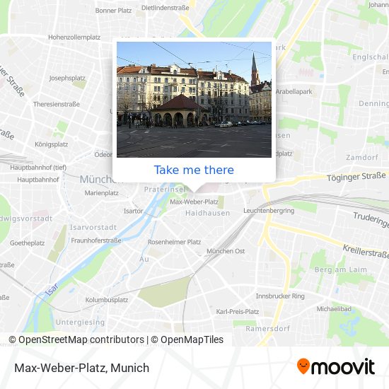 Max-Weber-Platz map