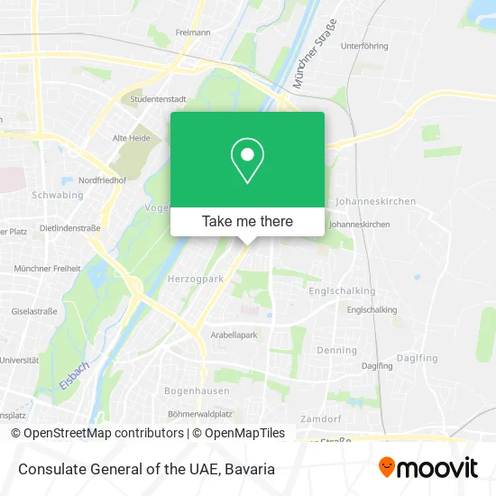 Карта Consulate General of the UAE