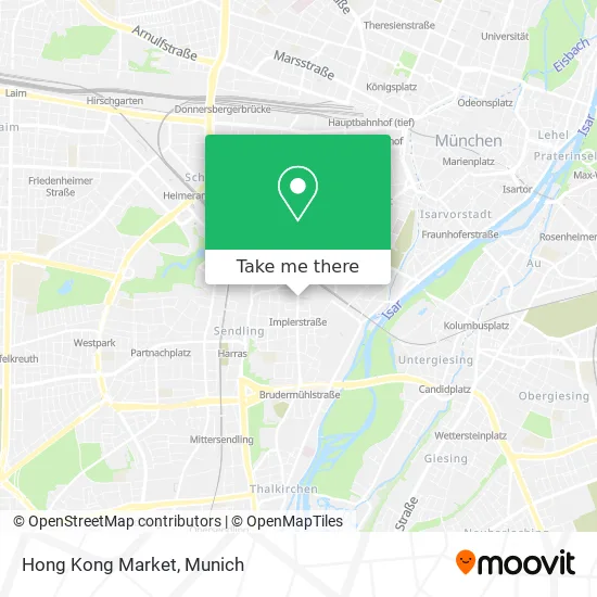 Карта Hong Kong Market