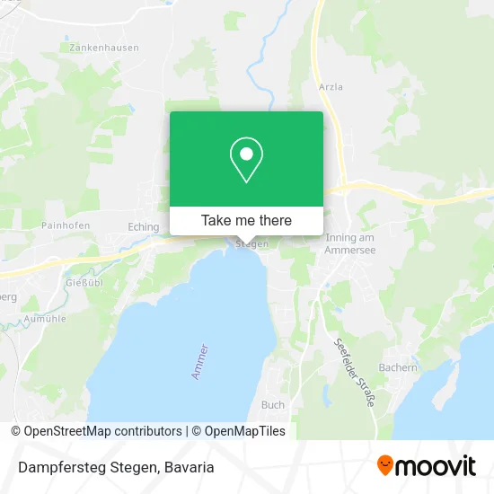 Карта Dampfersteg Stegen