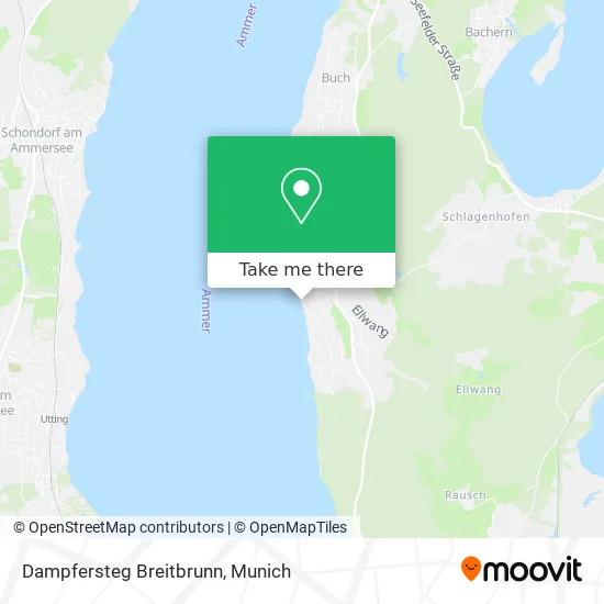 Карта Dampfersteg Breitbrunn