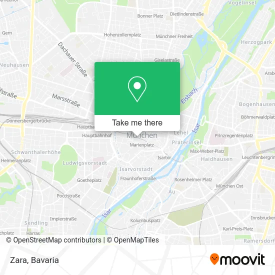Zara map
