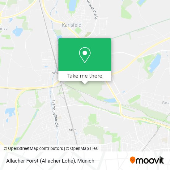 Allacher Forst (Allacher Lohe) map