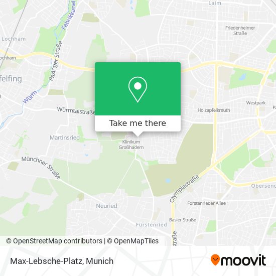 Карта Max-Lebsche-Platz