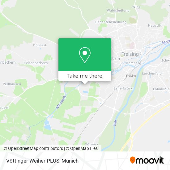 Карта Vöttinger Weiher  PLUS