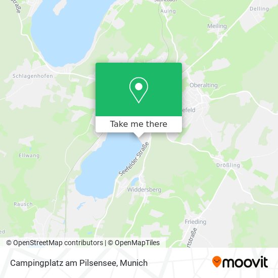 Campingplatz am Pilsensee map