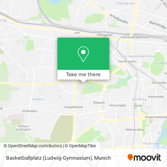 Basketballplatz (Ludwig-Gymnasium) map