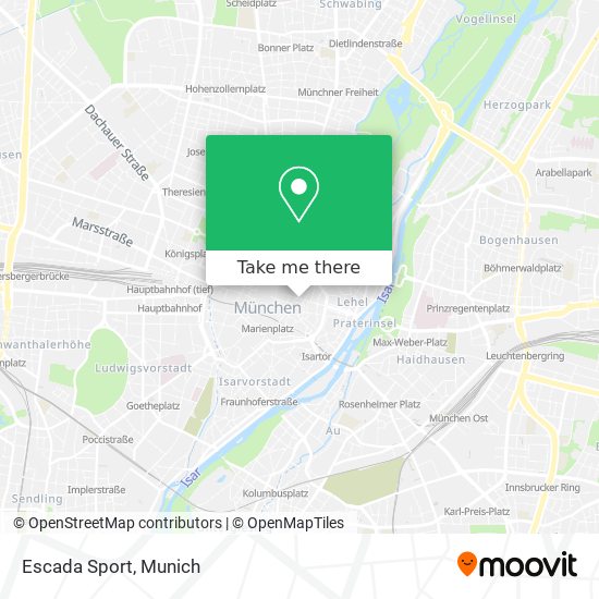 Escada Sport map