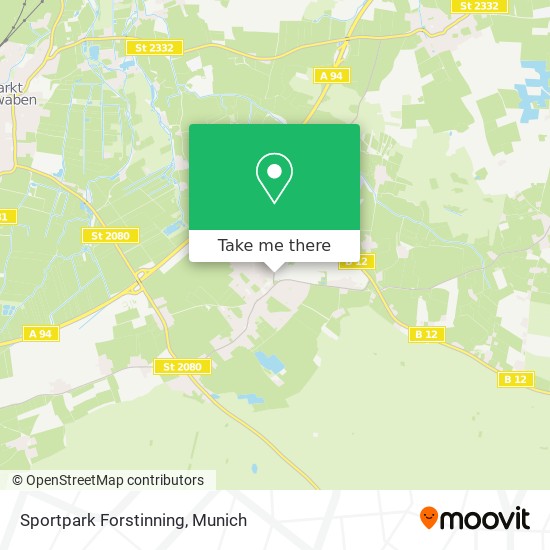 Sportpark Forstinning map