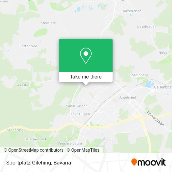 Карта Sportplatz Gilching