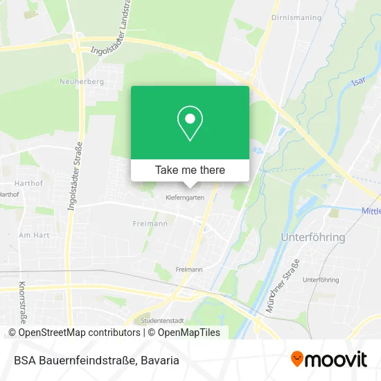 Карта BSA Bauernfeindstraße