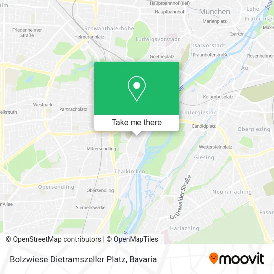 Bolzwiese Dietramszeller Platz map