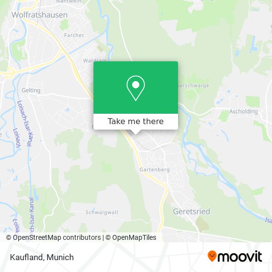 Kaufland map