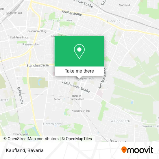 Kaufland map