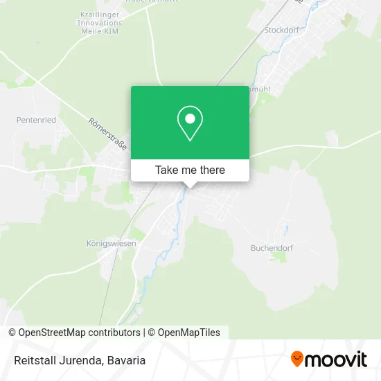 Reitstall Jurenda map