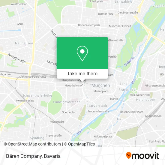 Карта Bären Company