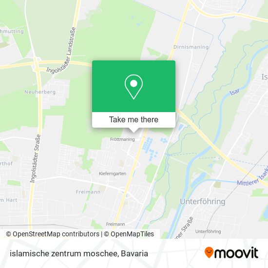 islamische zentrum moschee map
