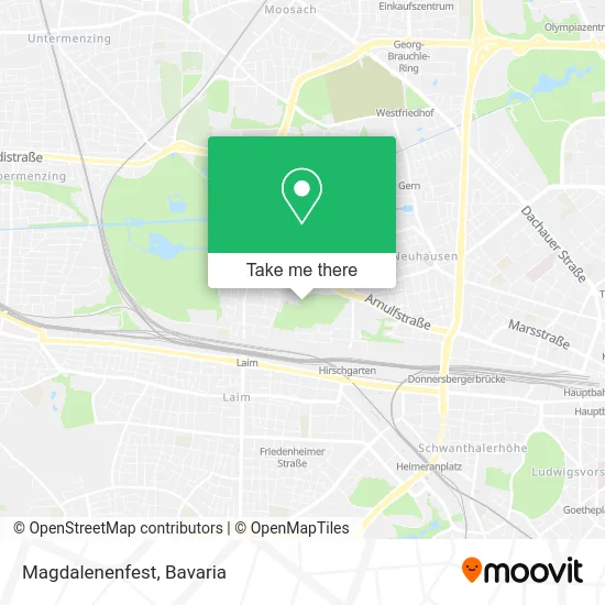 Карта Magdalenenfest