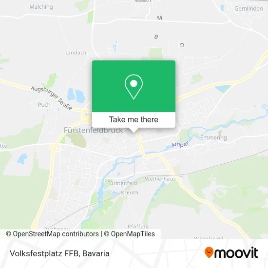 Карта Volksfestplatz FFB