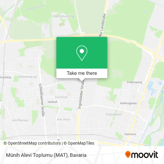 Карта Münih Alevi Toplumu (MAT)