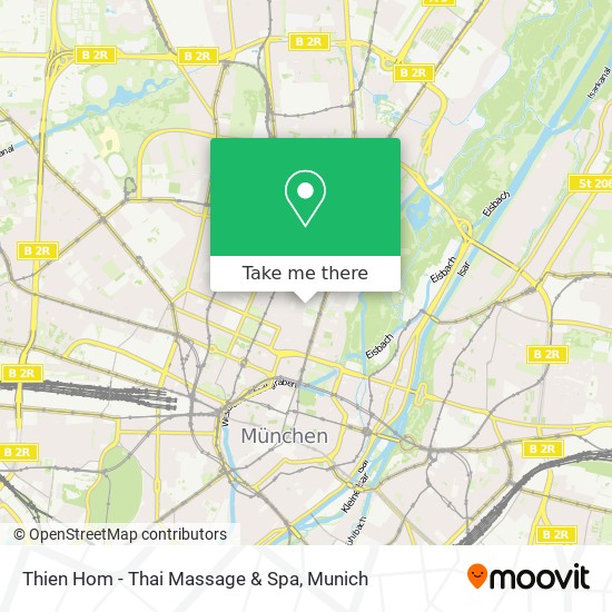 Thien Hom - Thai Massage & Spa map