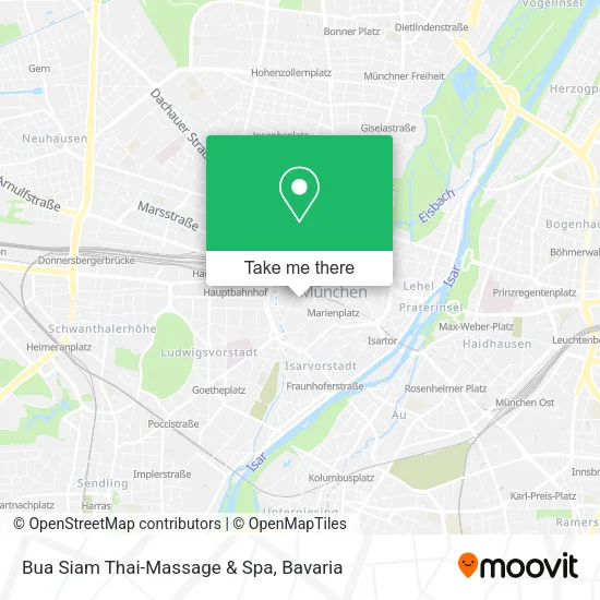 Bua Siam Thai-Massage & Spa map