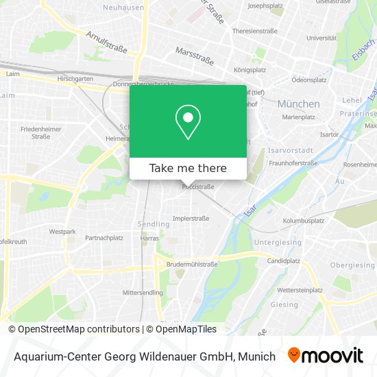 Aquarium-Center Georg Wildenauer GmbH map