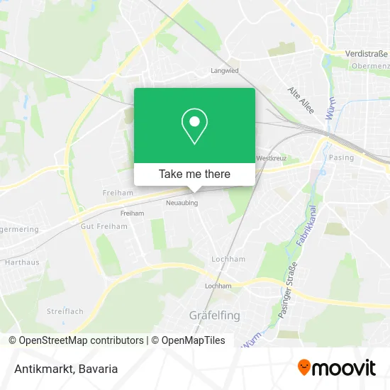 Карта Antikmarkt