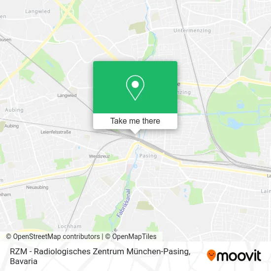 Карта RZM - Radiologisches Zentrum München-Pasing