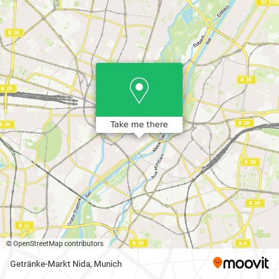Getränke-Markt Nida map